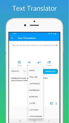 Camera translator Image to text  Voice translate