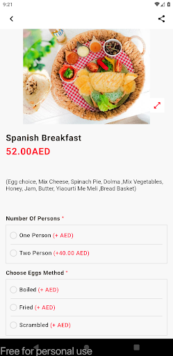 OIA Restaurant & Cafe Screen 2
