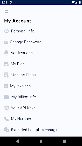 Android application Happy Texting screenshort