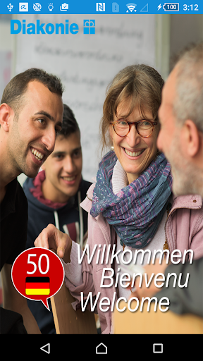 Screenshot of German for Refugees