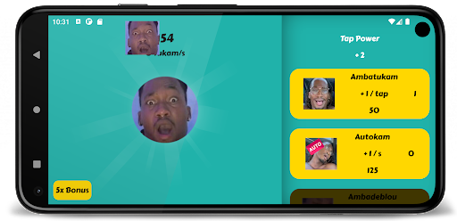 Ambatukam Dreamybull Clicker Screen 2