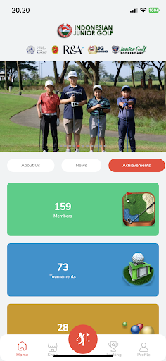 IJG - Indonesian Junior Golf Screen 3