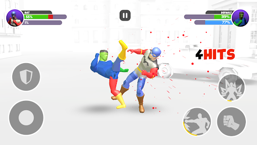 Merge Superhero: Fighting  screenshots 4