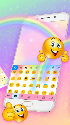 Rainbow Fonts word Keyboard Th Screen 2