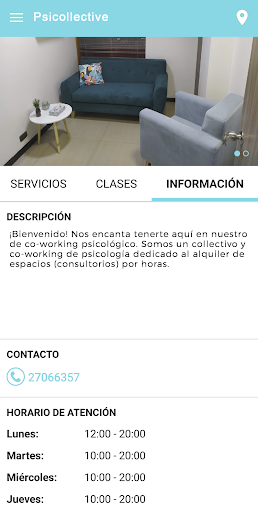 Android application Psicollective screenshort