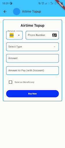 App screenshot