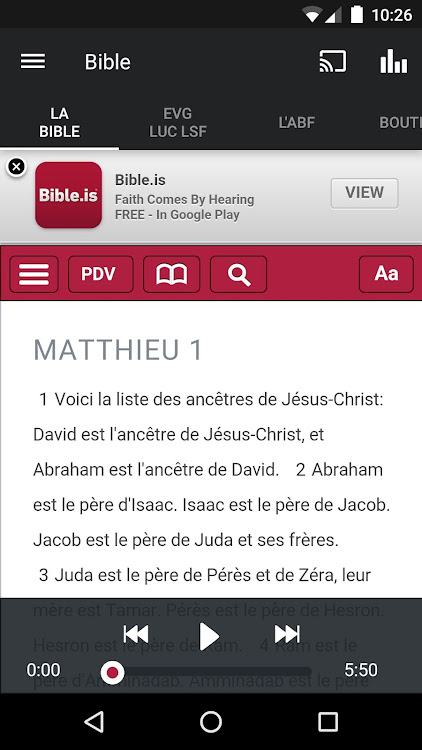 Bible Française Société - 6.3.1 - (Android)