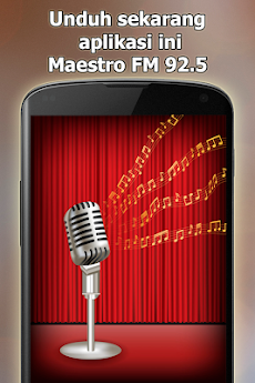 Radio Maestro FM 92.5 Online Gratis di Indonesiaのおすすめ画像3