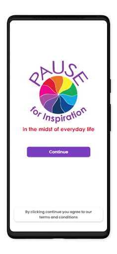 Android application Pause For Inspiration screenshort