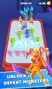 Monster Rampage: Merge Rainbow MOD (Unlimited Money) 2