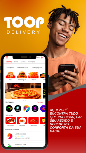 Android application Toop Delivery Entregador screenshort