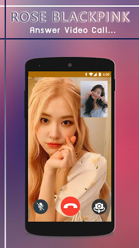 ROSE BLACKPINK - Video Call Screen 2