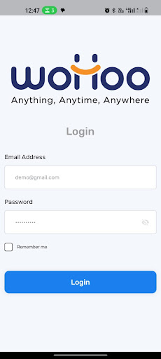 Android application Wishnu Delivery screenshort