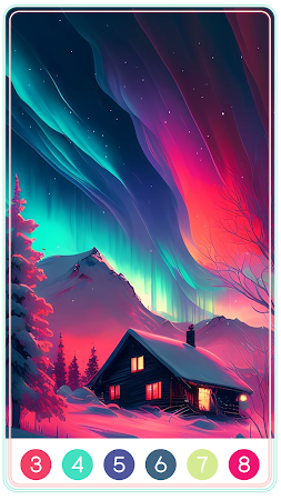 Game screenshot Aurora Color by Number apk download