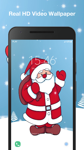 Santa Claus Live Wallpaper Screen 3