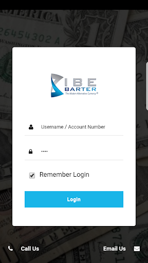 Android application Trade Studio for IBE Barter screenshort