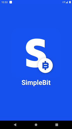 Android application SimpleBit screenshort