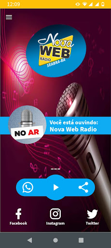Rádio Nova FM Seabra Ba Screen 2