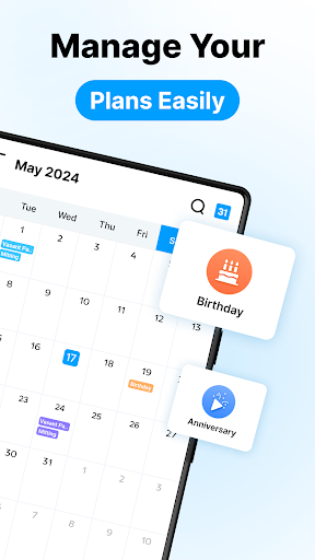 Calendar 2024 Screen 2