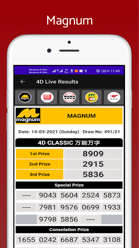 4D Live Results