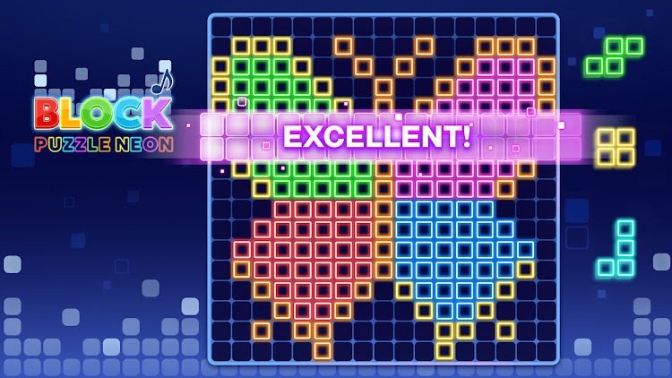 Block Puzzle Neon: Block Music - New - (Android)