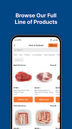 Lams Seafood Market Screen 3
