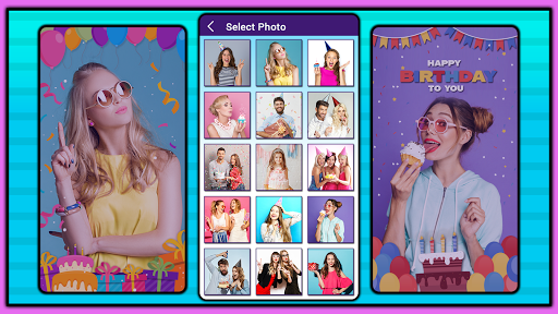 Birthday Photo Frame Screen 2
