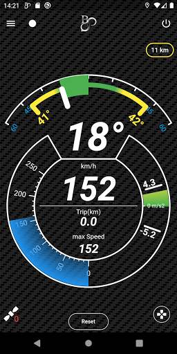 BikeSensor: motorcycle dashboard 3.5.2 screenshots 1