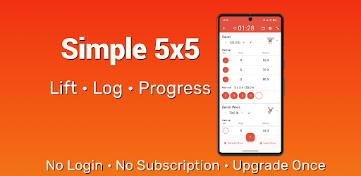 5x5 Workout Logger