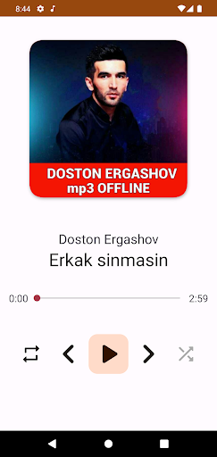 Doston Ergashov mp3 OFFLINE Screen 2