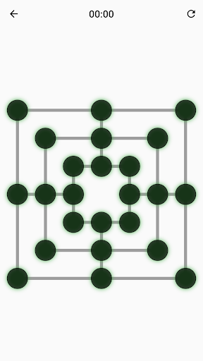 Android application Nine men's morris screenshort