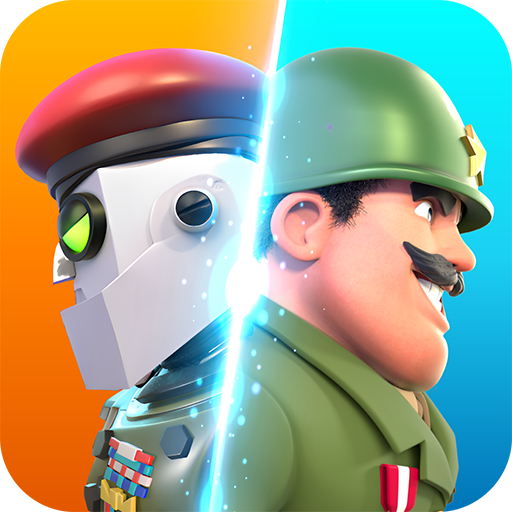 Rebel Bots: Epic War PvP RTS Logo