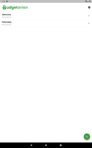 Budgetarian Budget Tracker