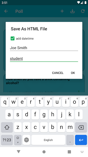 Impression Screen 3