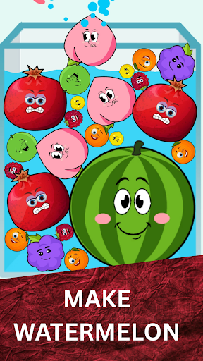 Fruit Merge Game : Melon Maker Screenshot 1 - AppWisp.com