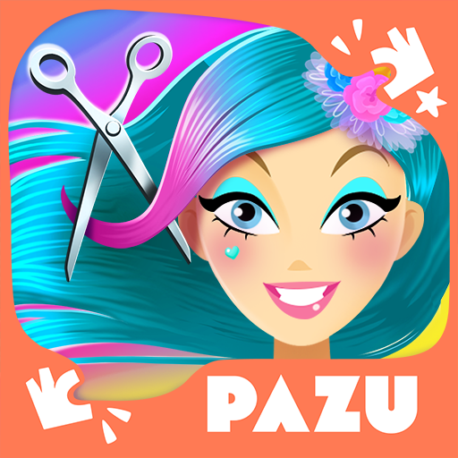 Girls Hair Salon Unicorn  Icon