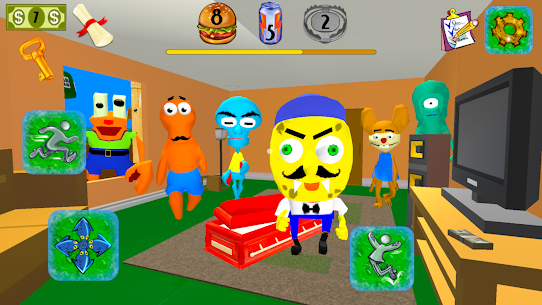 Sponge Neighbor Escape 3D APK for Android Download 4