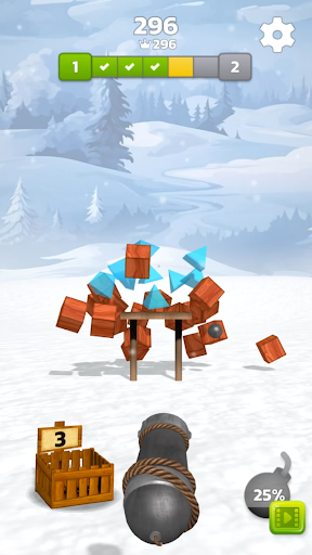 Android application Cannon Balls 3D - Blast Strike screenshort