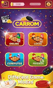 Carrom Board Multiplayer Game