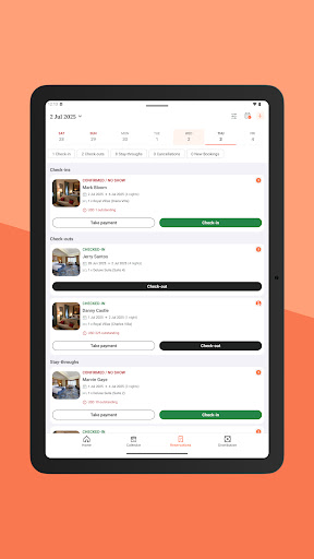 Screenshot of Little Hotelier