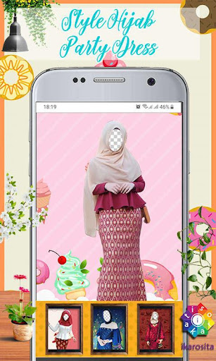 Style Hijab Party Dress