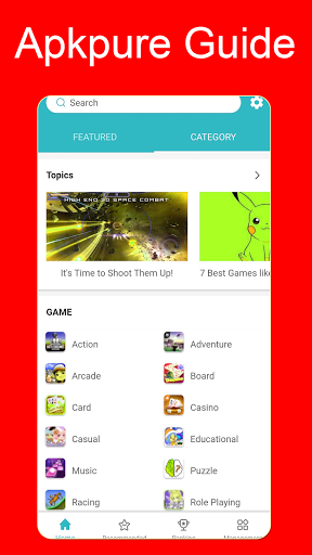 Guide for APK Pure Apk Downloader APKPure Tips