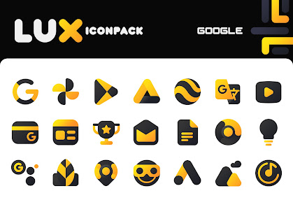 LuX Yellow IconPack