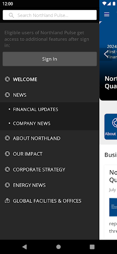 Northland Pulse Screenshot