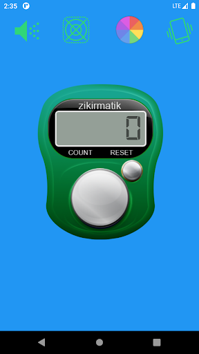 Android application Zikirmatik screenshort