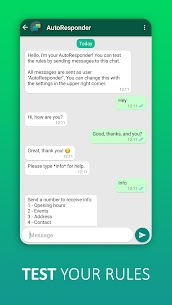 AutoResponder for WhatsApp MOD APK (Premium Unlocked) 5