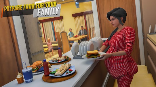Pregnant Mother Simulator Mod Apk : Happy Virtual Family 3D 5