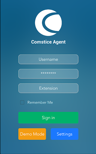 Comstice Mobile Agent Screen 2