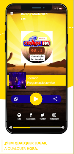 Radio Cidade 98.1 FM Screen 3