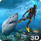 Haj angrepp Spjut Fiske 3D 4.25